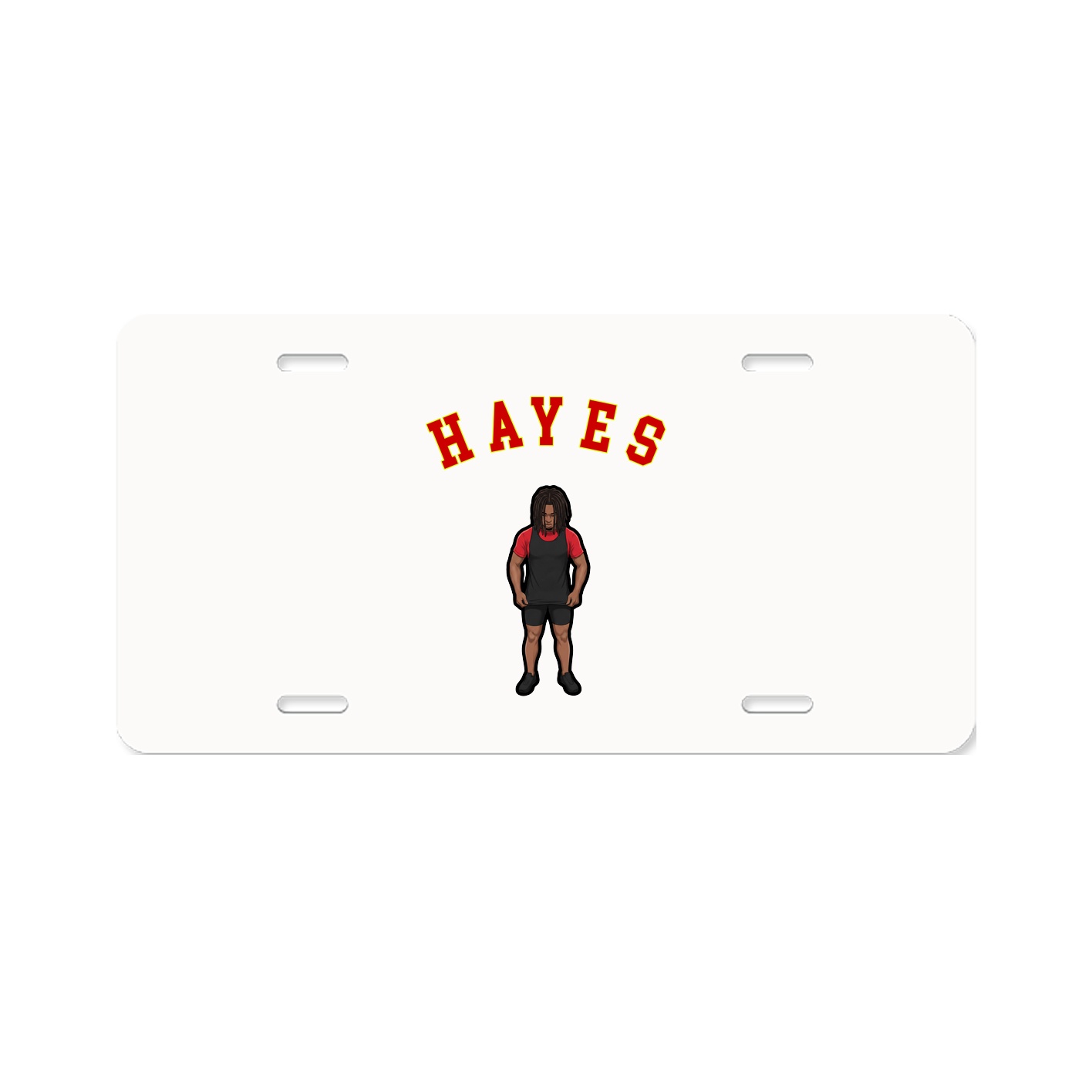 License Plate — Shirsey Arch in Classic