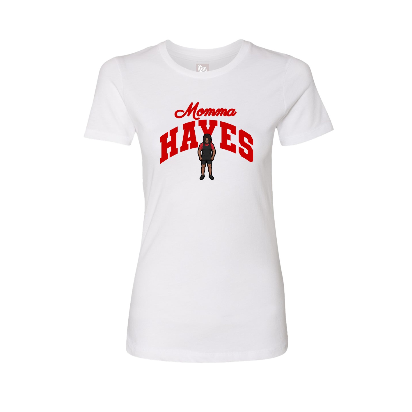 Womens Tee — Mothers Day Arch in White
