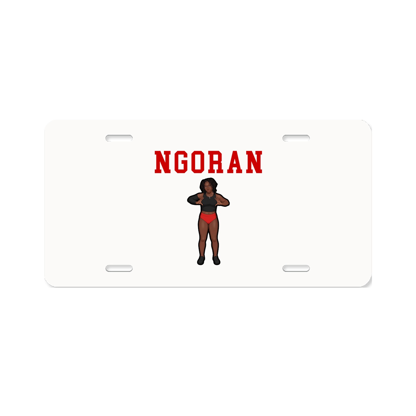 License Plate — Shirsey in Classic