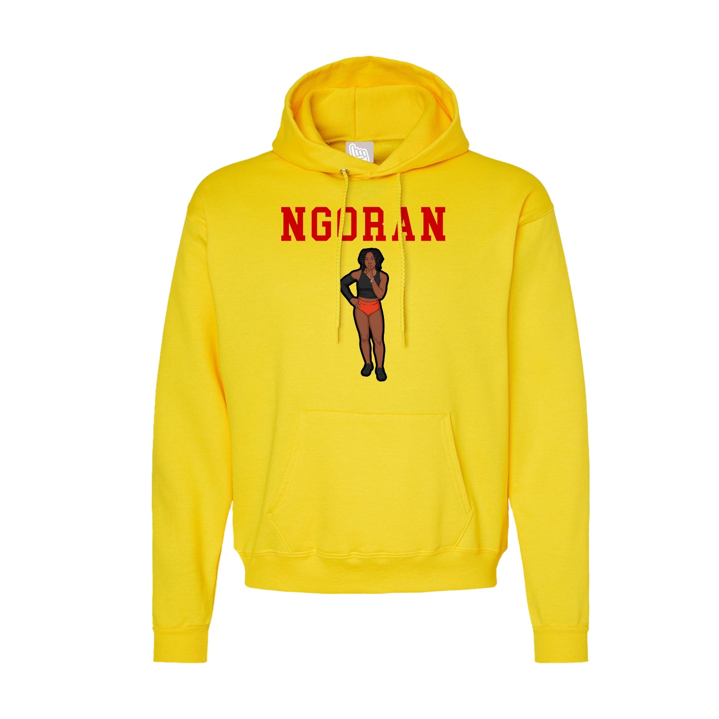 Hoodie — Shirsey in Yellow