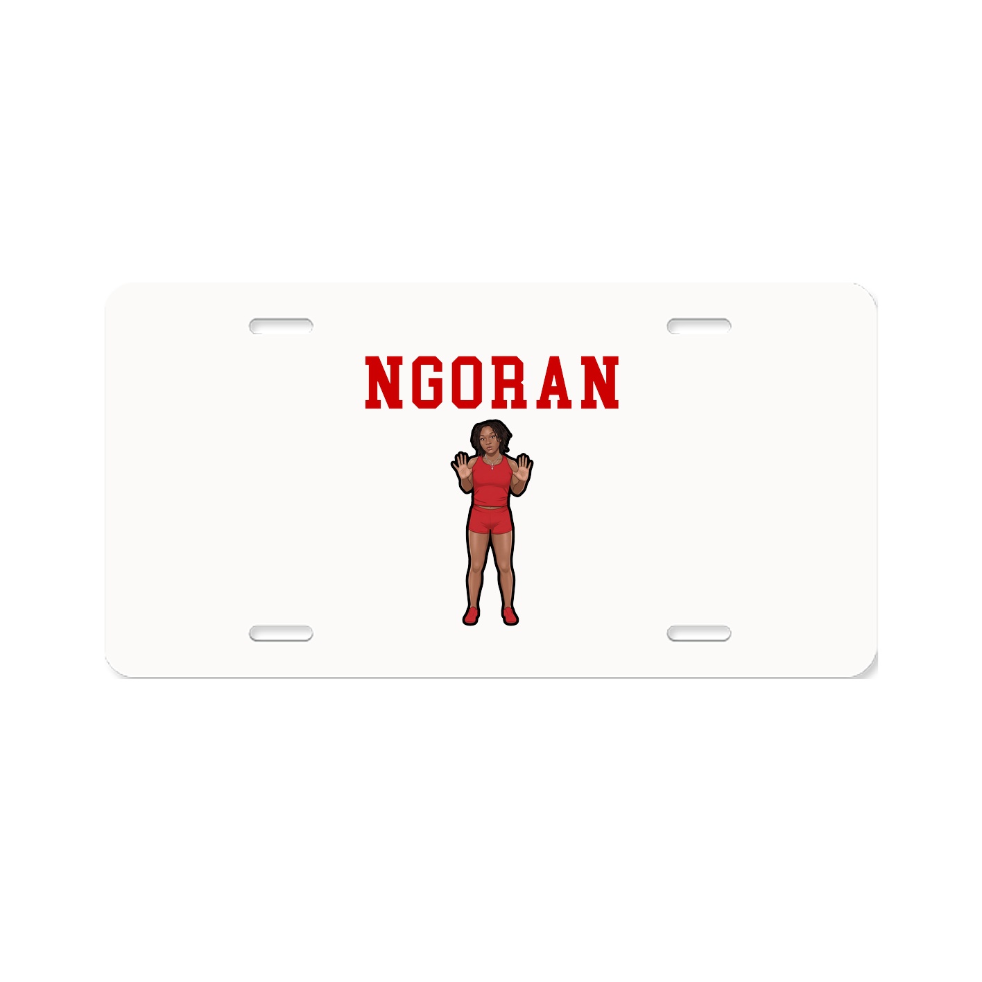 License Plate — Shirsey in Classic