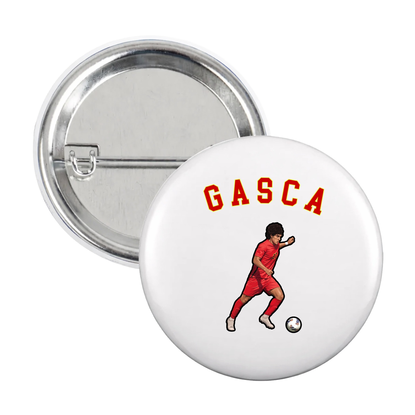 Game Day Button — Shirsey Arch in White