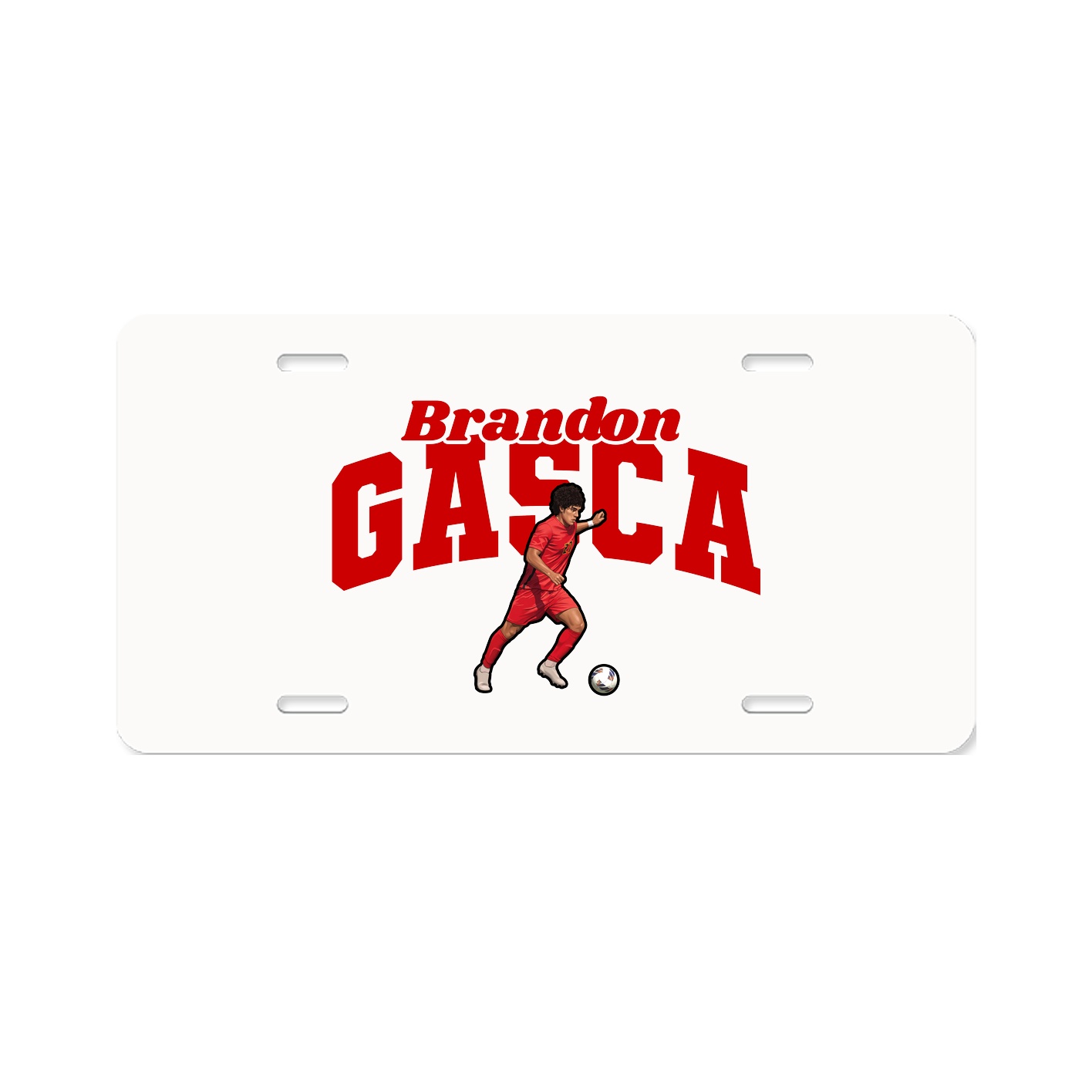 License Plate — Signature Arch in Classic