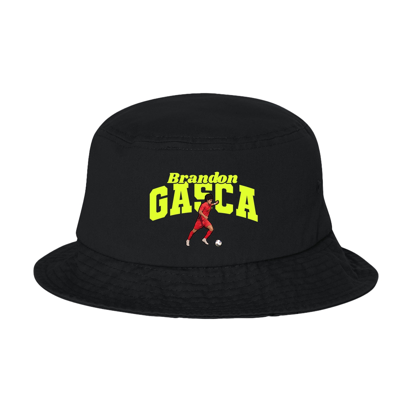 Bucket Cap — Signature Arch in Black