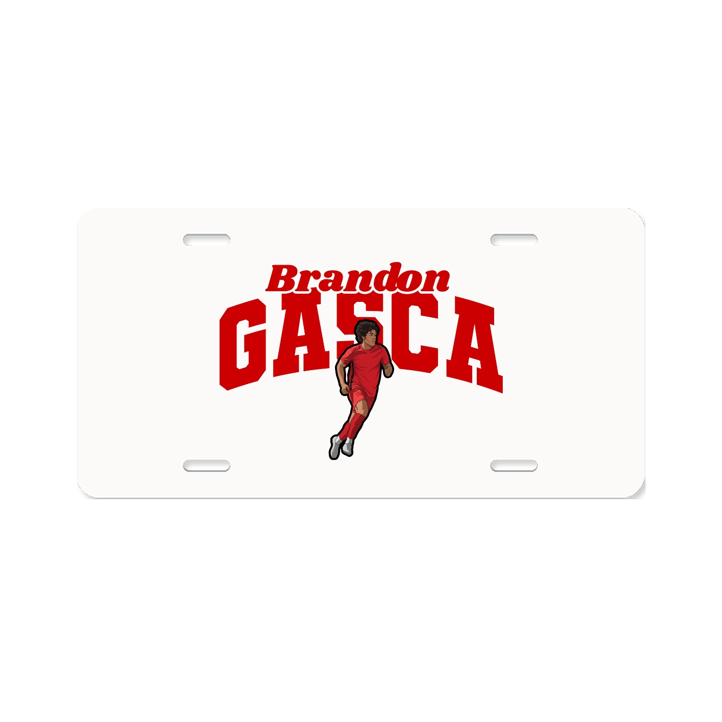 License Plate — Signature Arch in Classic