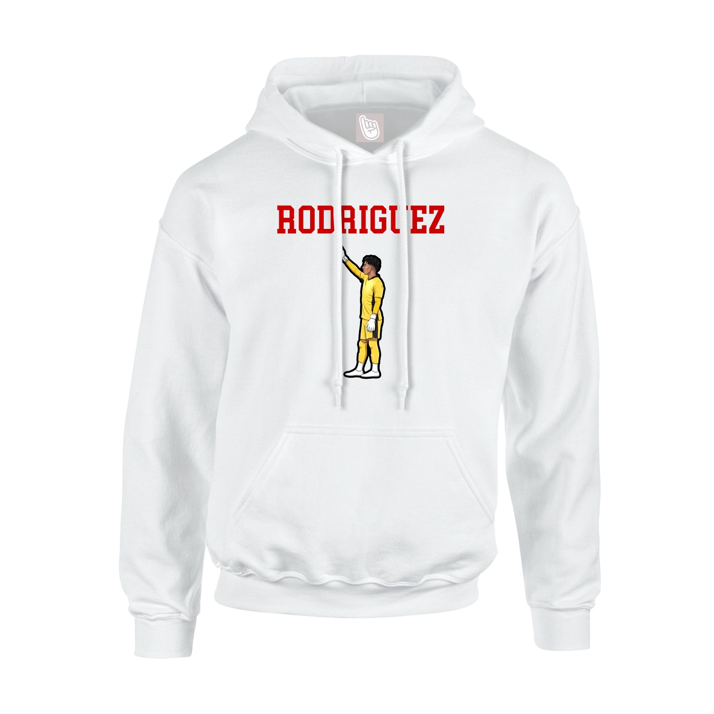 Youth Hoodie — Shirsey in White