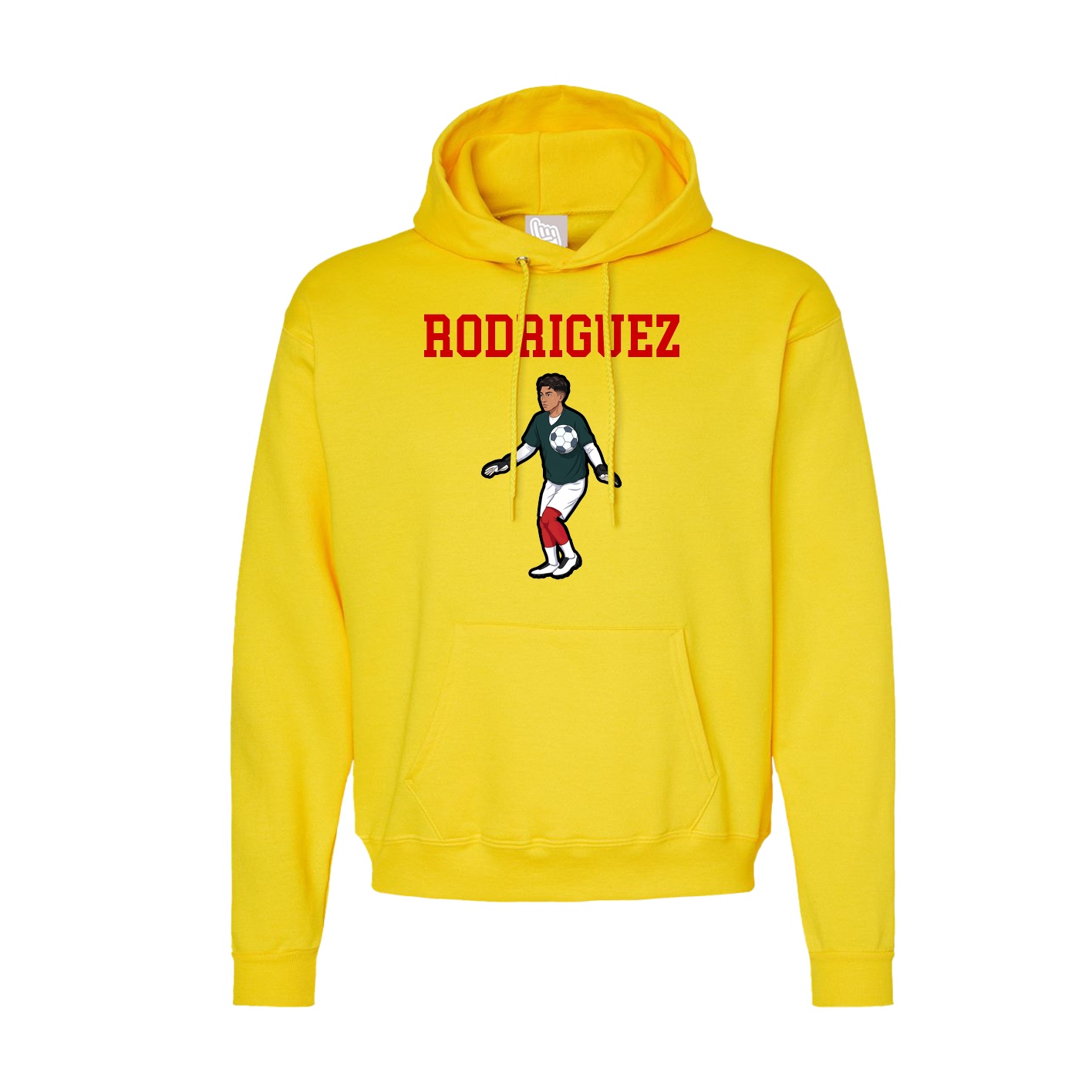 Hoodie — Shirsey in Yellow