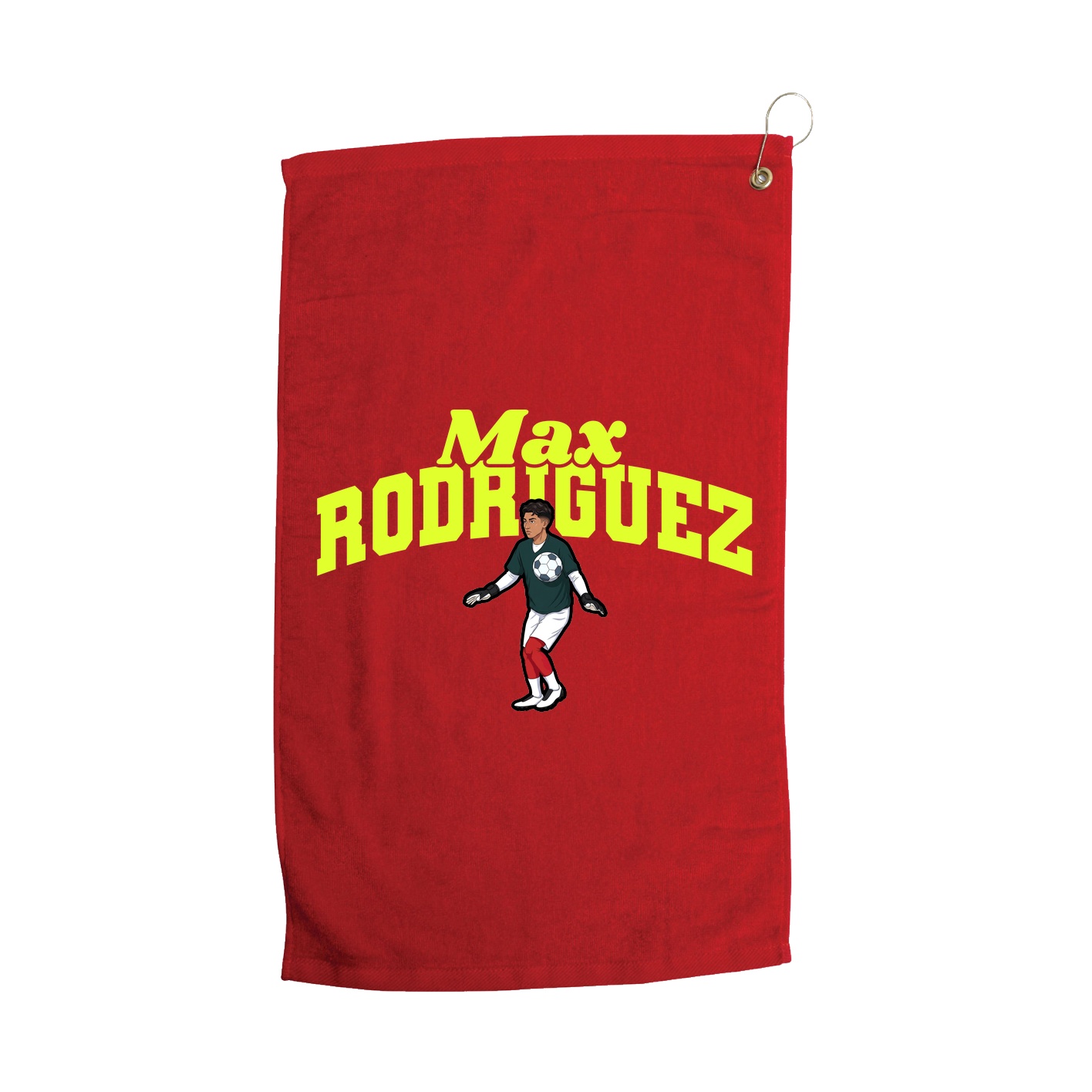 Golf Towel — Signature Arch in Red