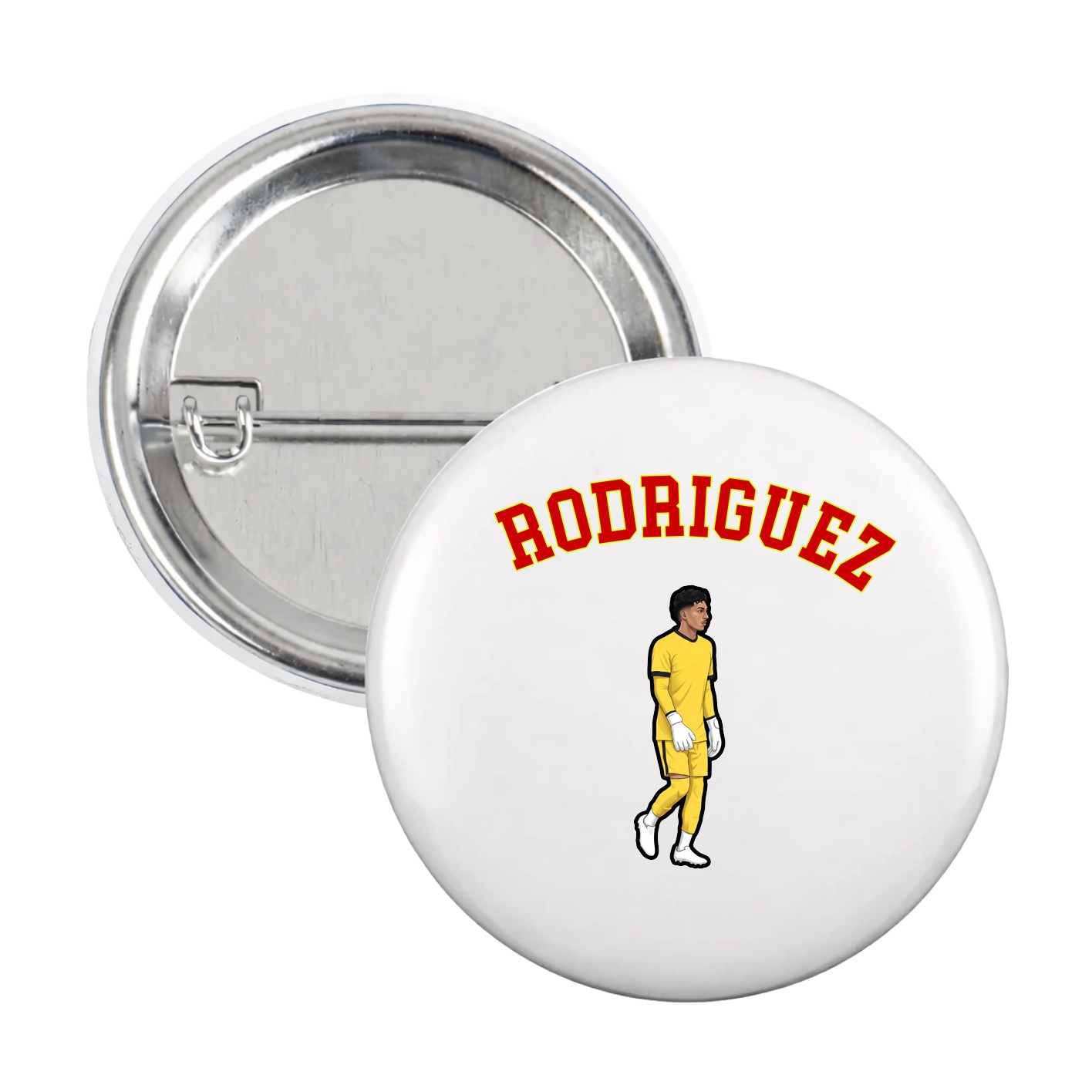 Game Day Button — Shirsey Arch in White