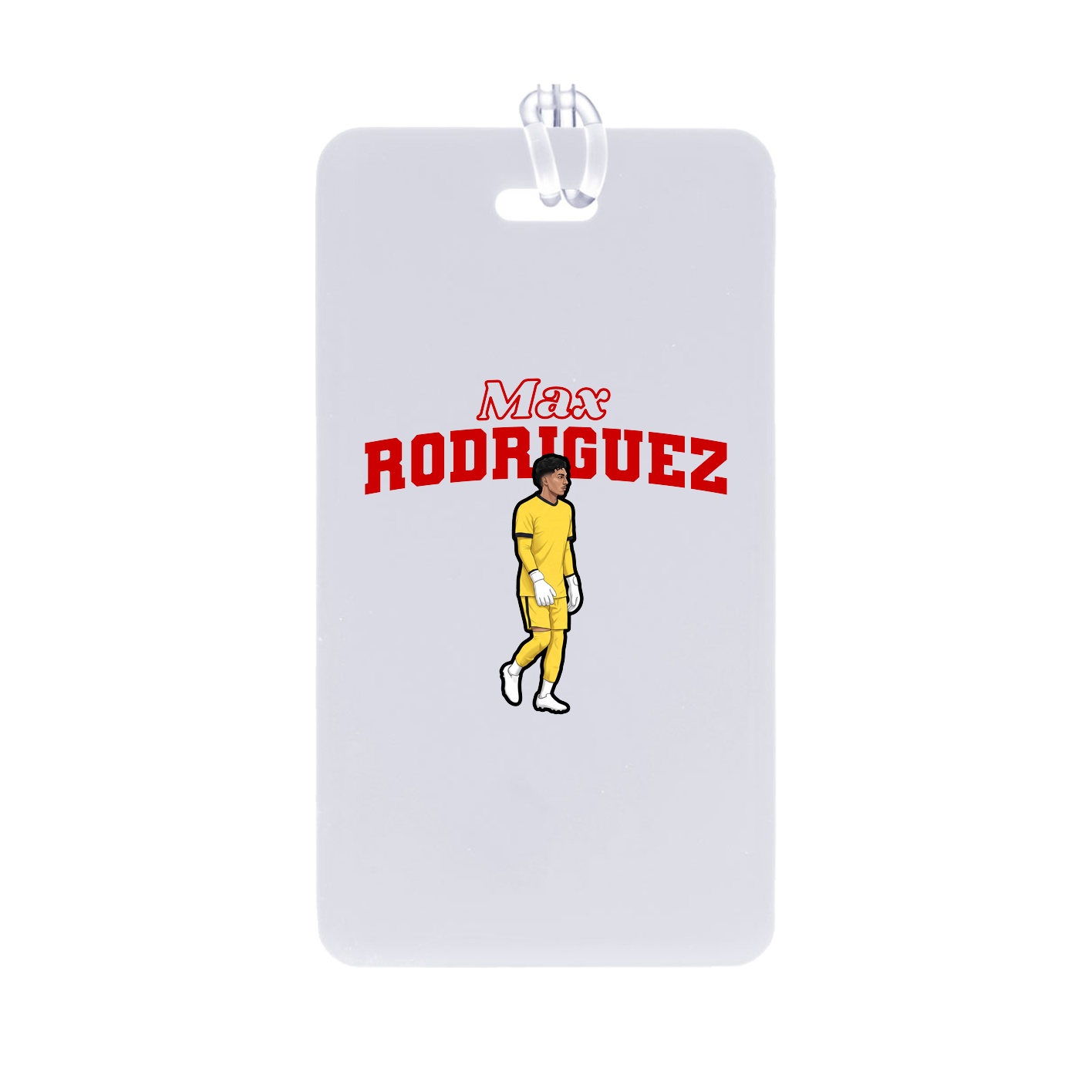 Bag Tag — Name Arch in Classic