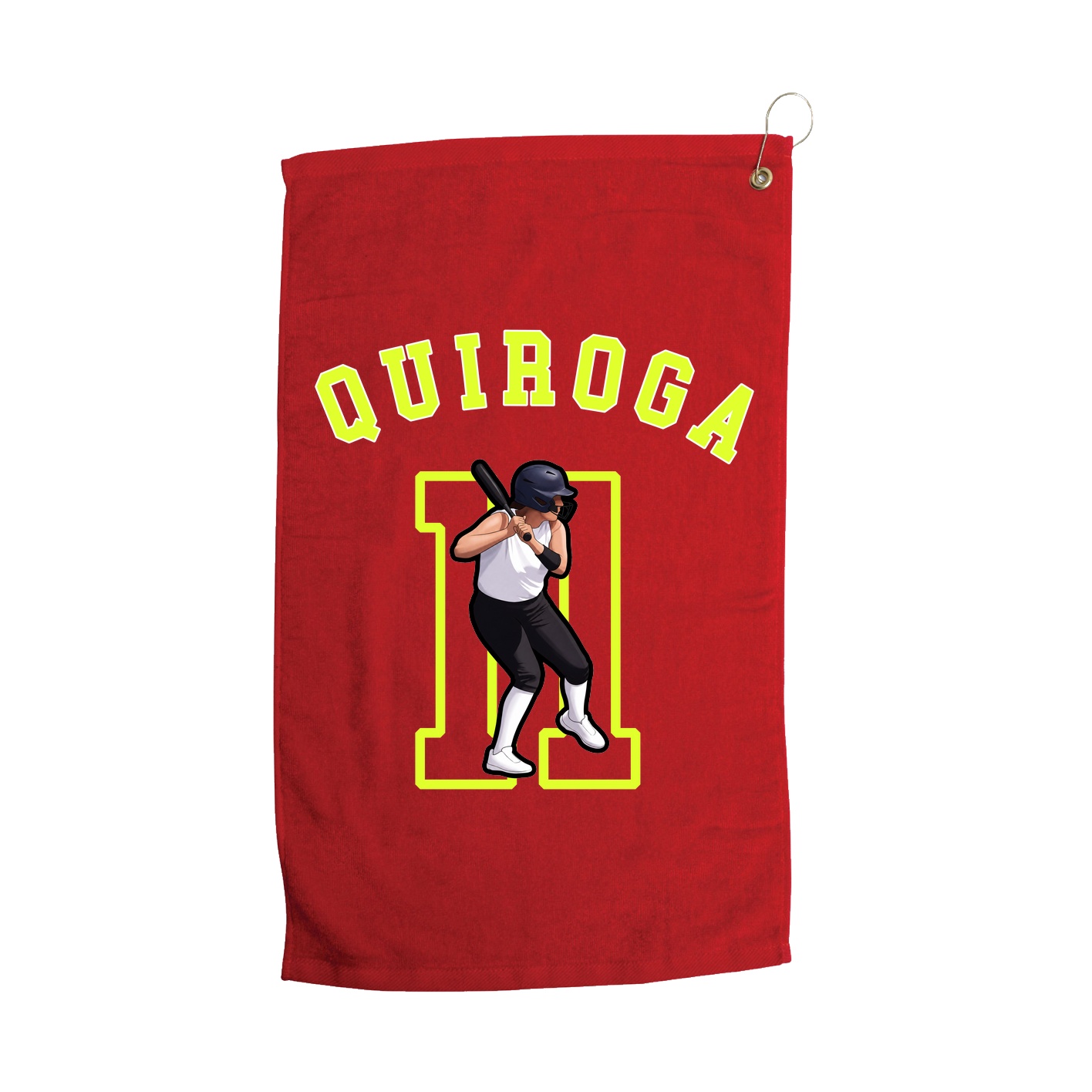 Golf Towel — Shirsey Arch in Red