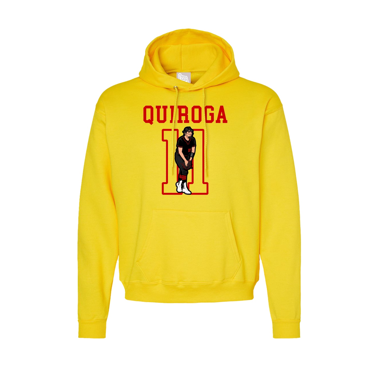 Hoodie — Shirsey in Yellow