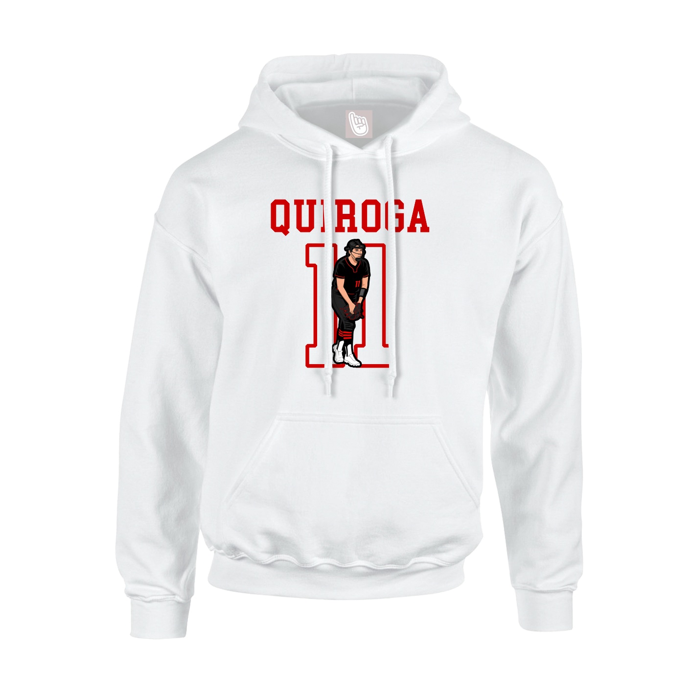 Youth Hoodie — Shirsey in White