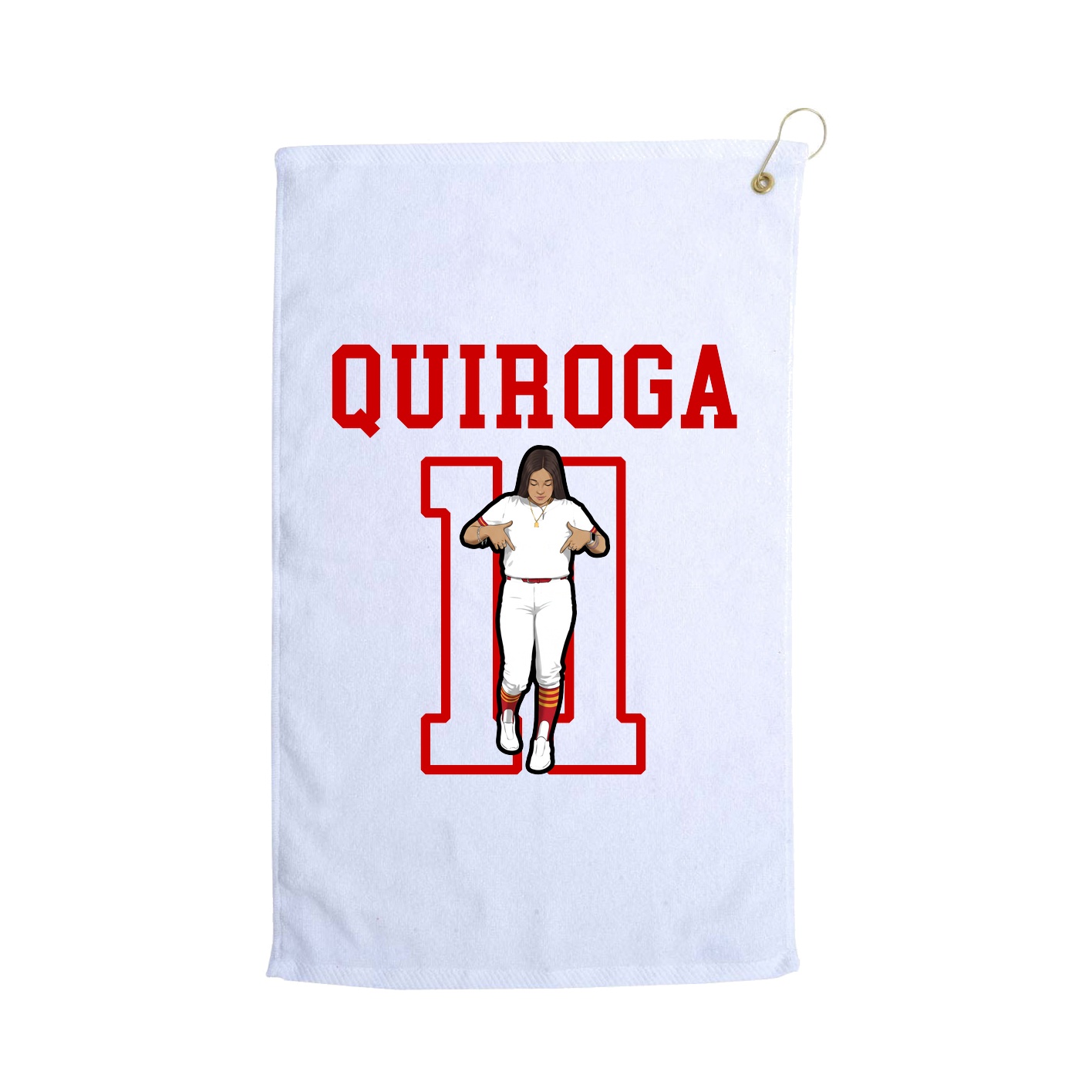 Golf Towel — Shirsey in White