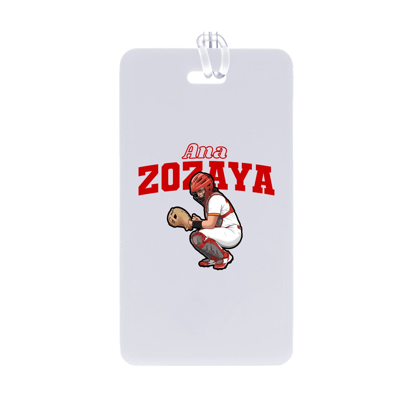 Bag Tag — Name Arch in Classic