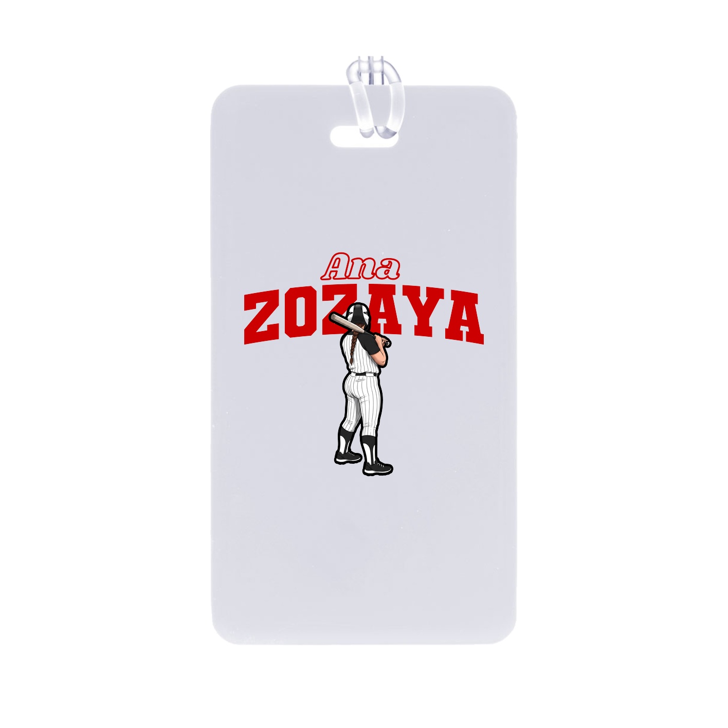 Bag Tag — Name Arch in Classic