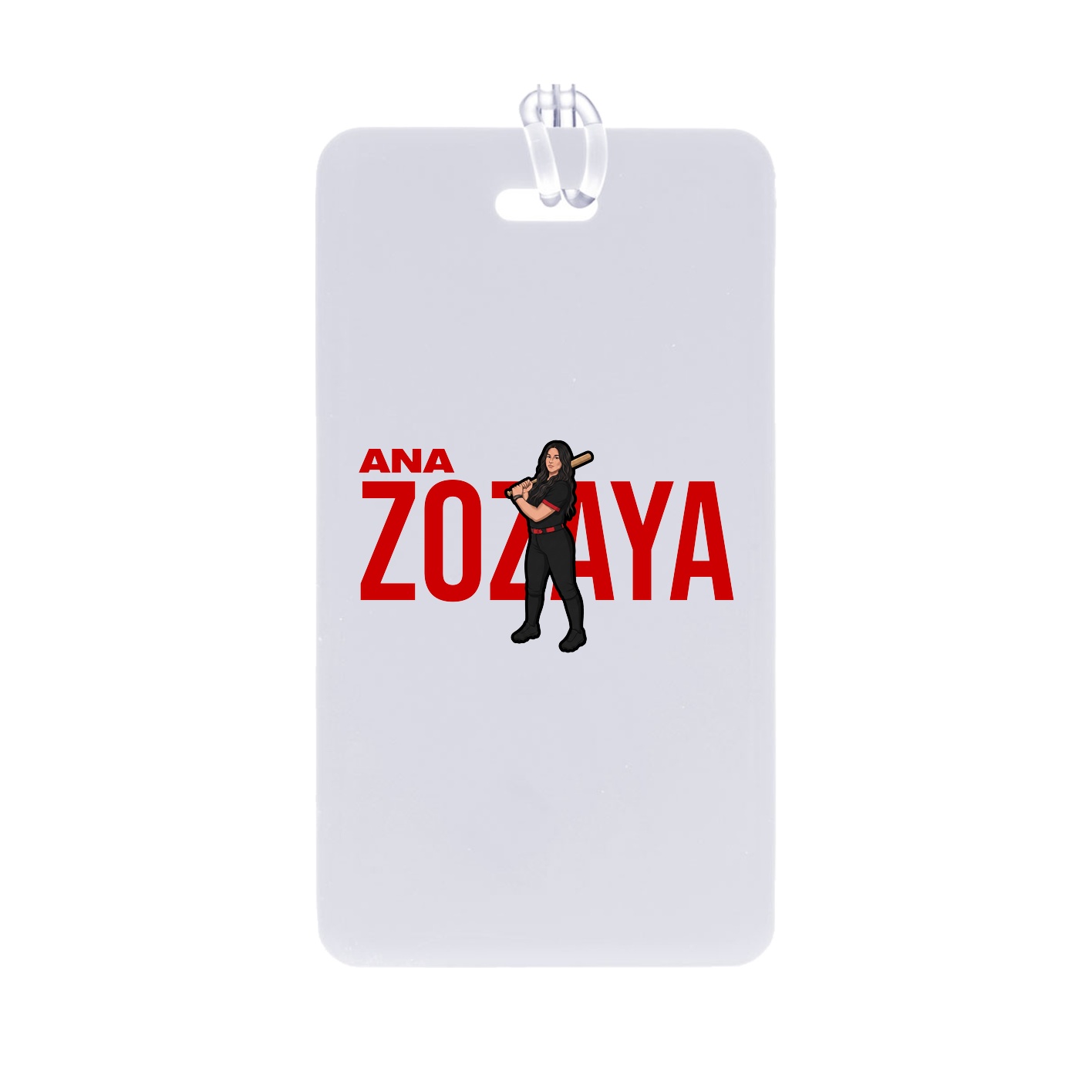 Bag Tag — Player Name in Classic