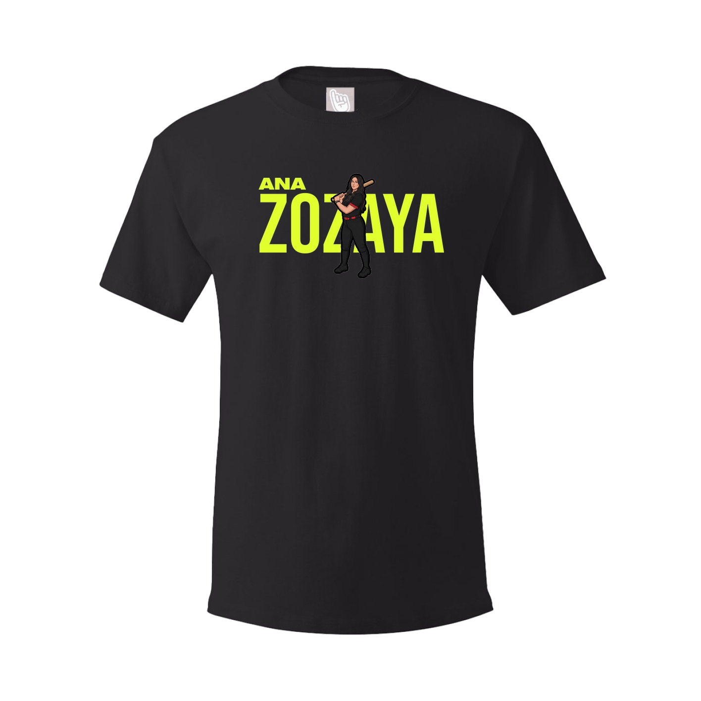 Tee — Player Name in Black