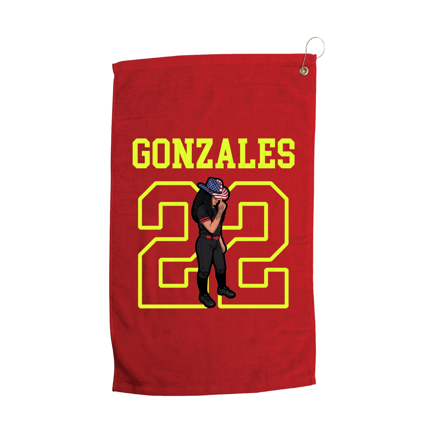 Golf Towel — Shirsey in Red