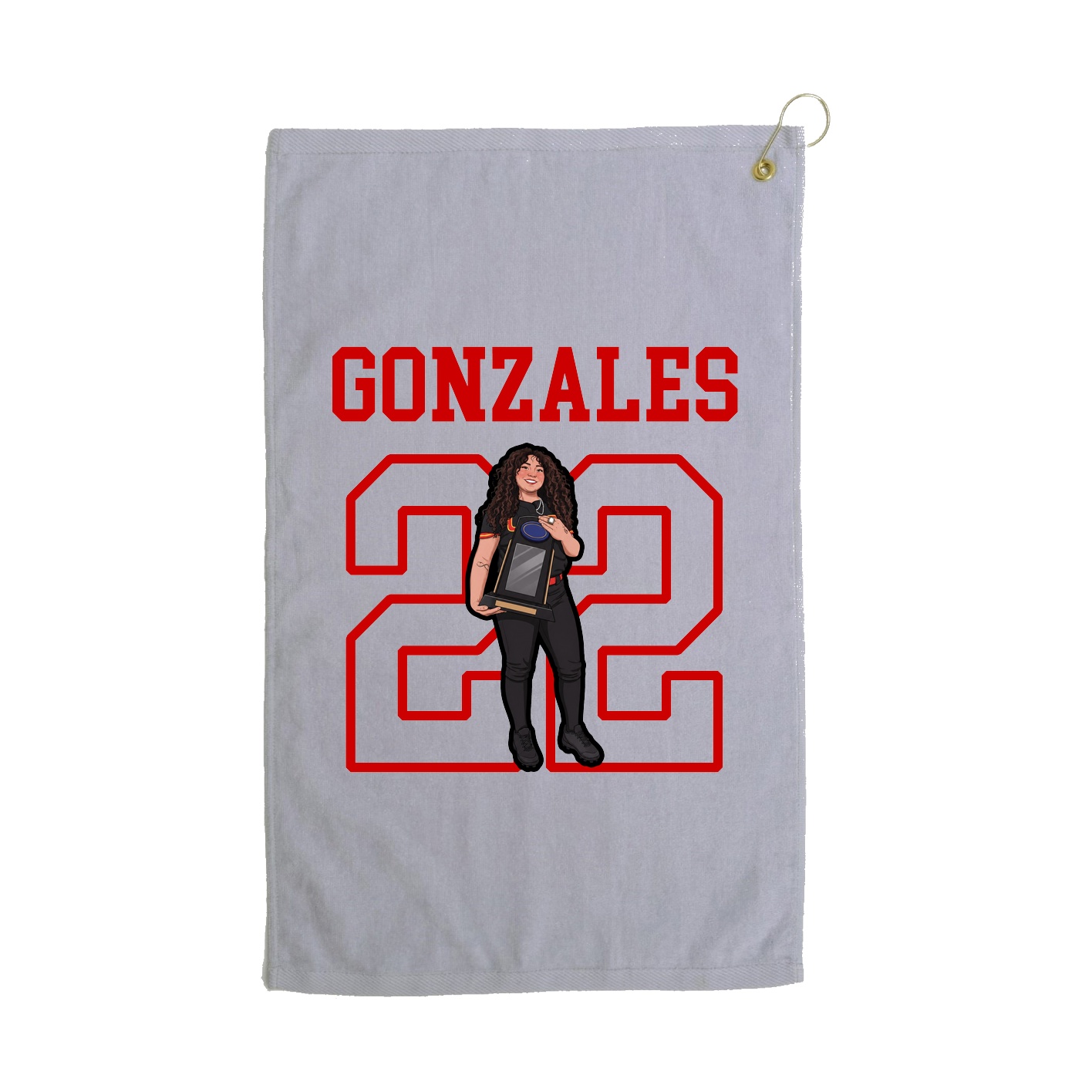 Golf Towel — Shirsey in Grey