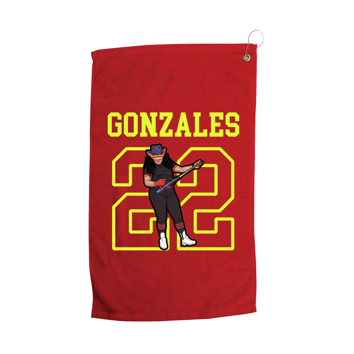Golf Towel — Shirsey in Red