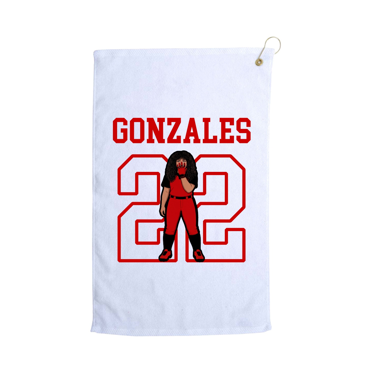 Golf Towel — Shirsey in White