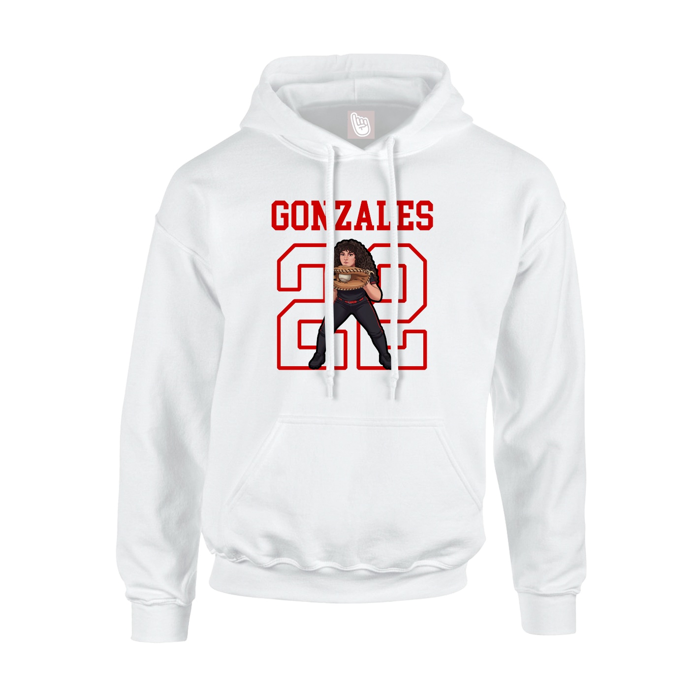 Youth Hoodie — Shirsey in White