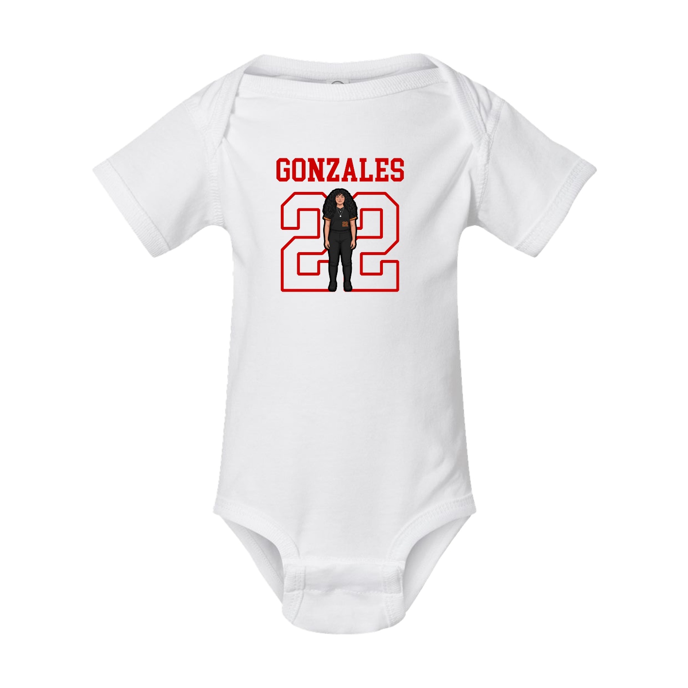 Baby Onesie — Shirsey in White