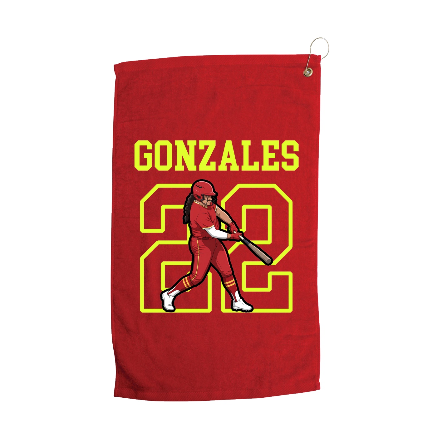 Golf Towel — Shirsey in Red