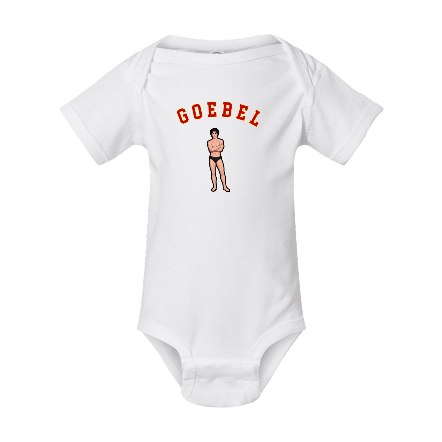 Baby Onesie — Shirsey Arch in White