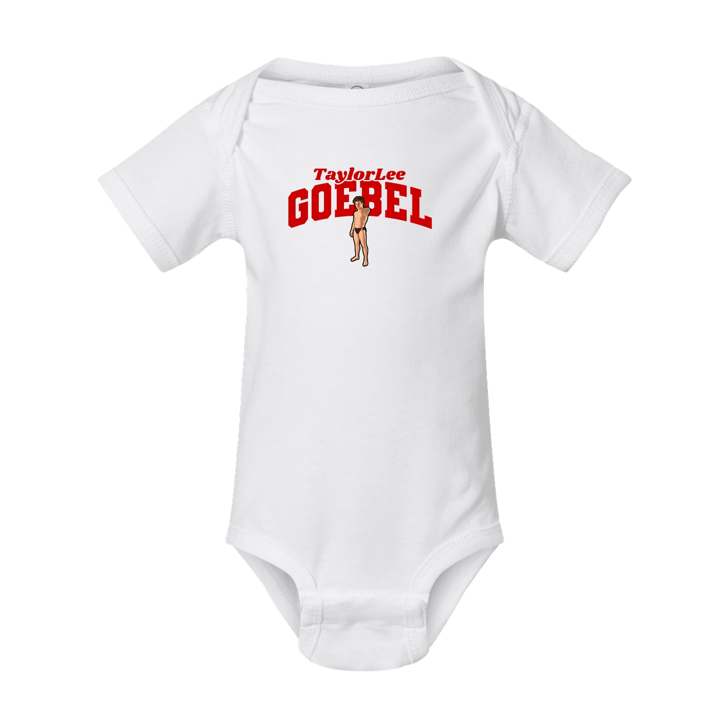 Baby Onesie — Signature Arch in White