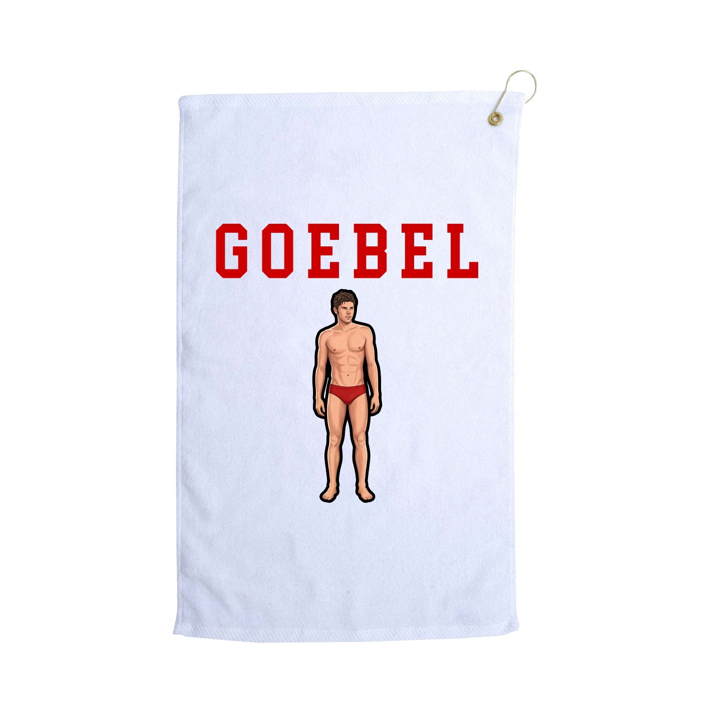 Golf Towel — Shirsey in White