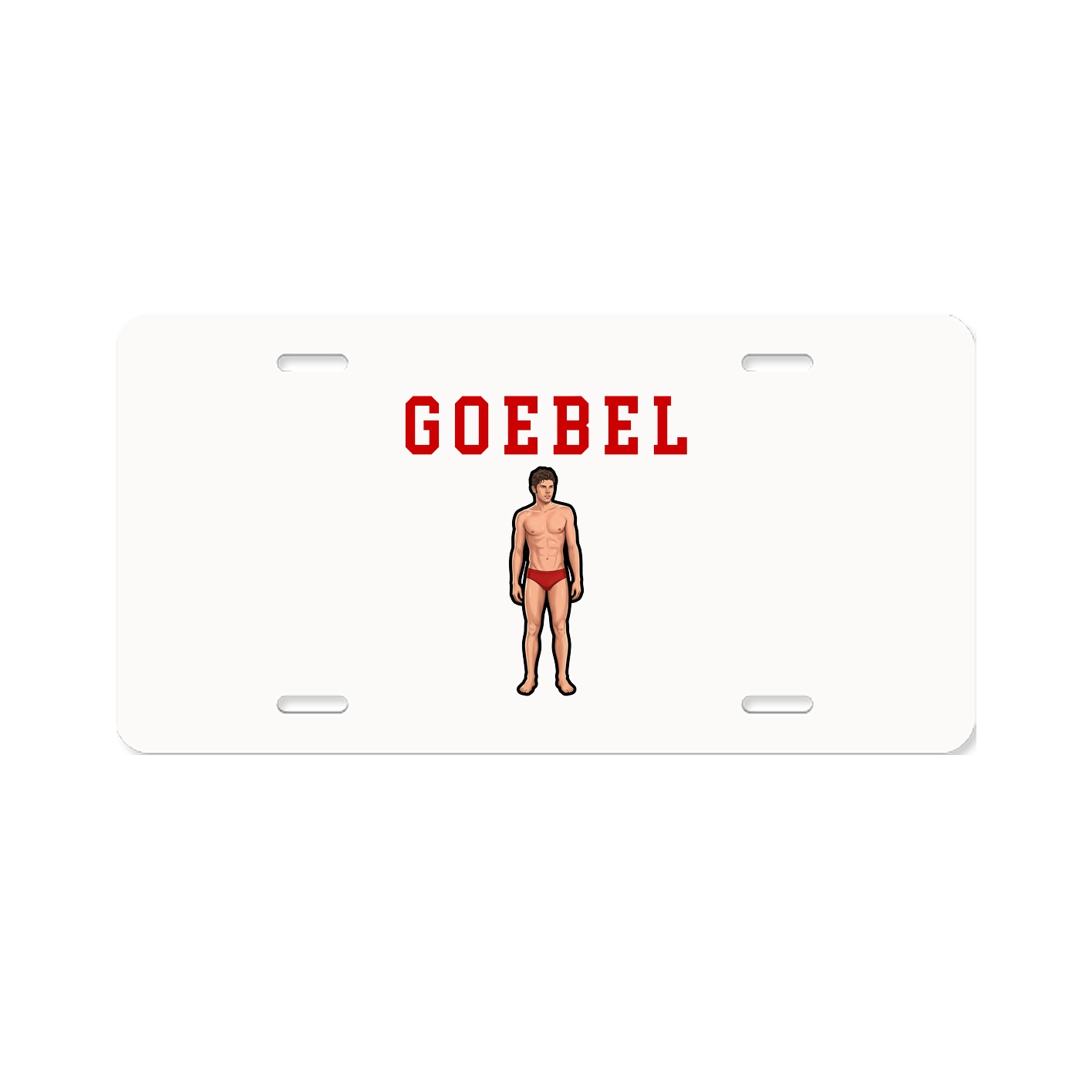 License Plate — Shirsey in Classic
