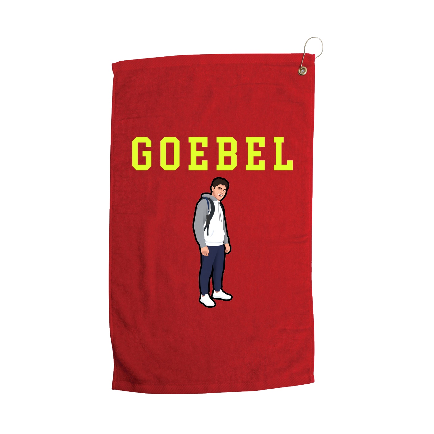 Golf Towel — Shirsey in Red