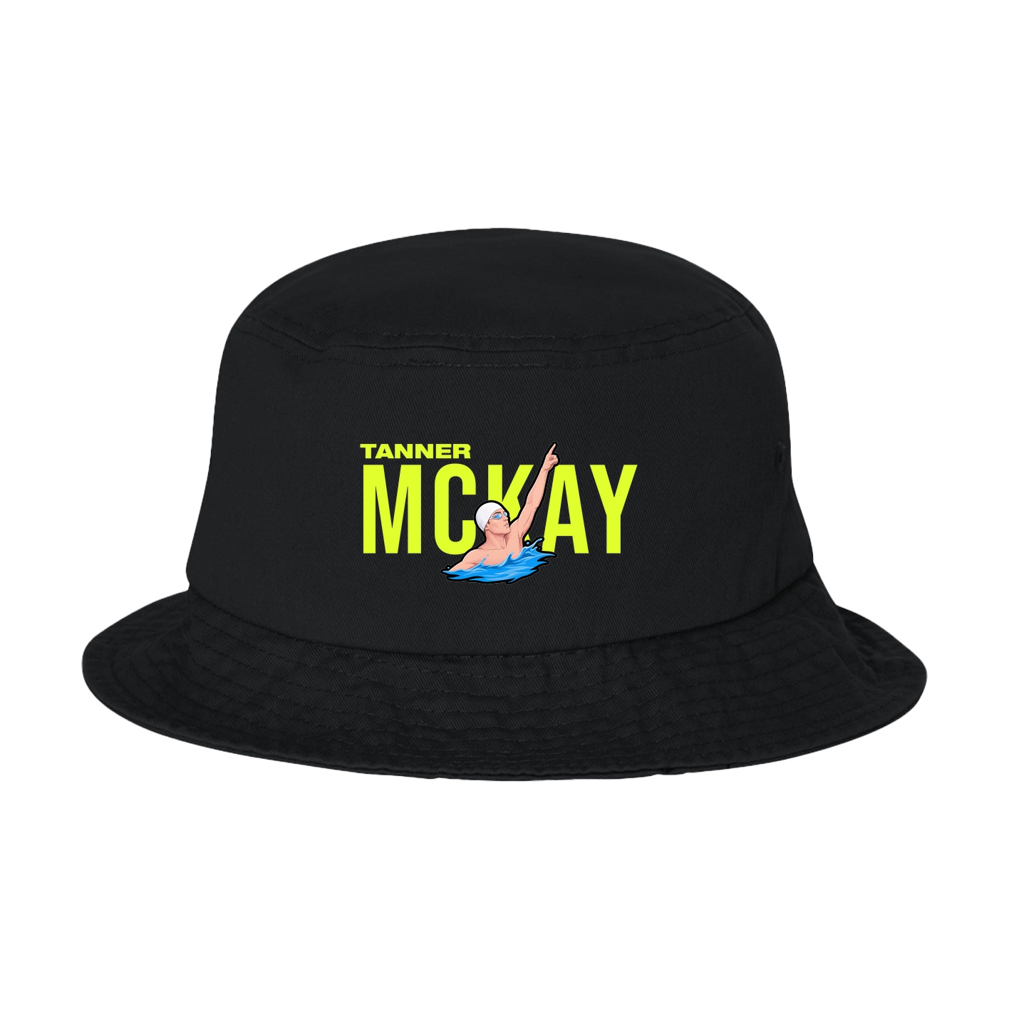 Bucket Cap — Player Name in Black