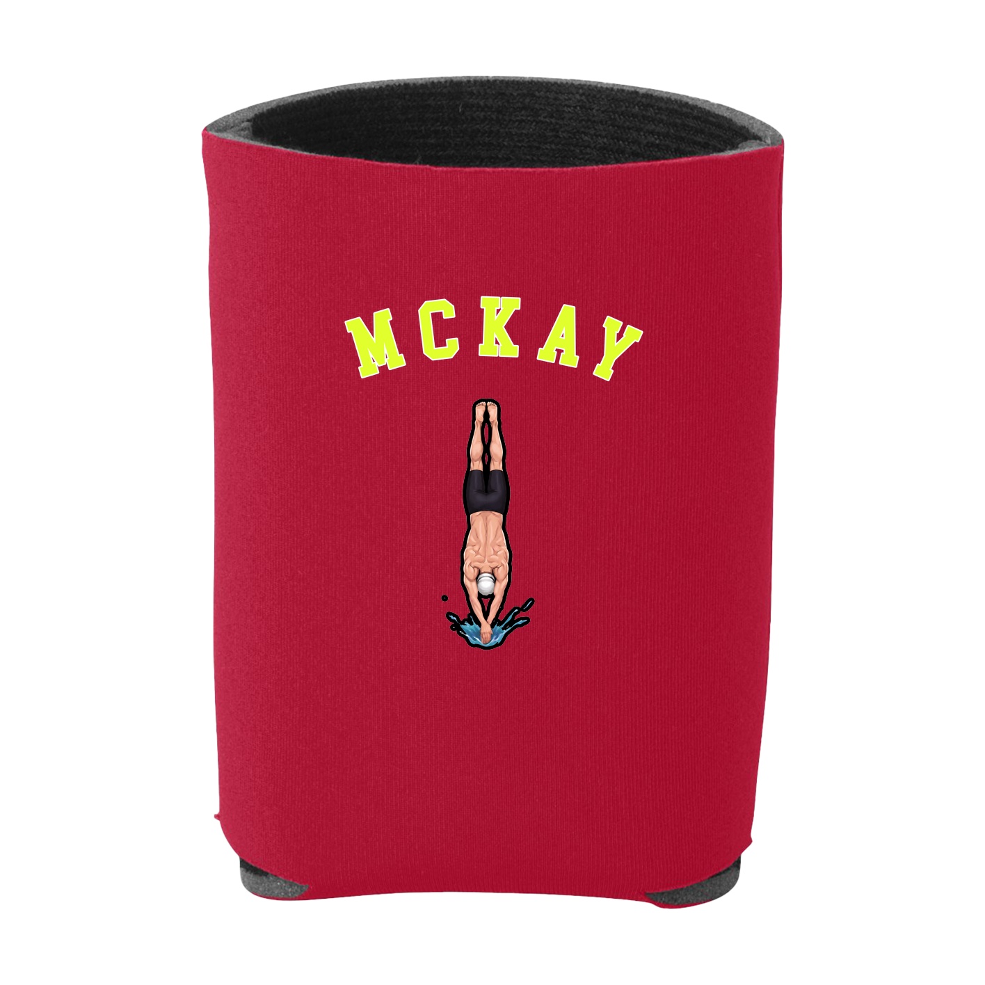 Can Holder — Shirsey Arch in Red