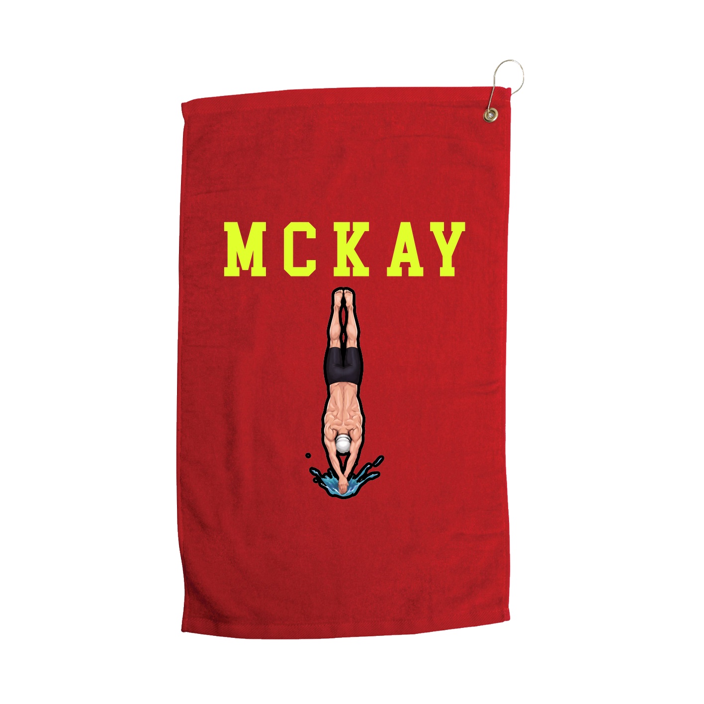 Golf Towel — Shirsey in Red