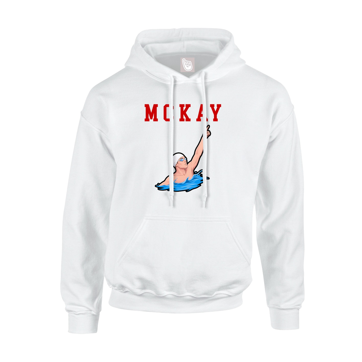 Youth Hoodie — Shirsey in White