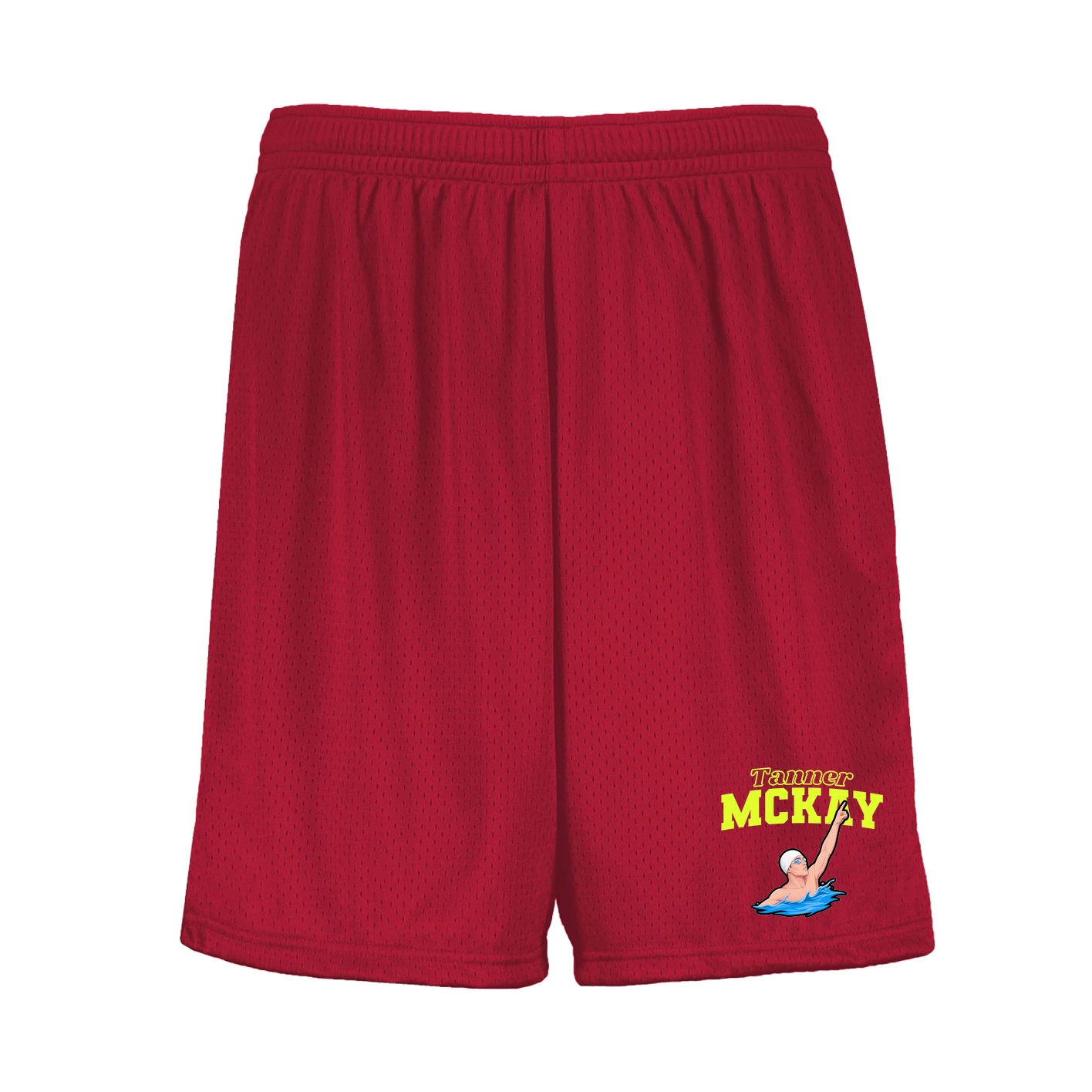 Shorts — Name Arch in Red