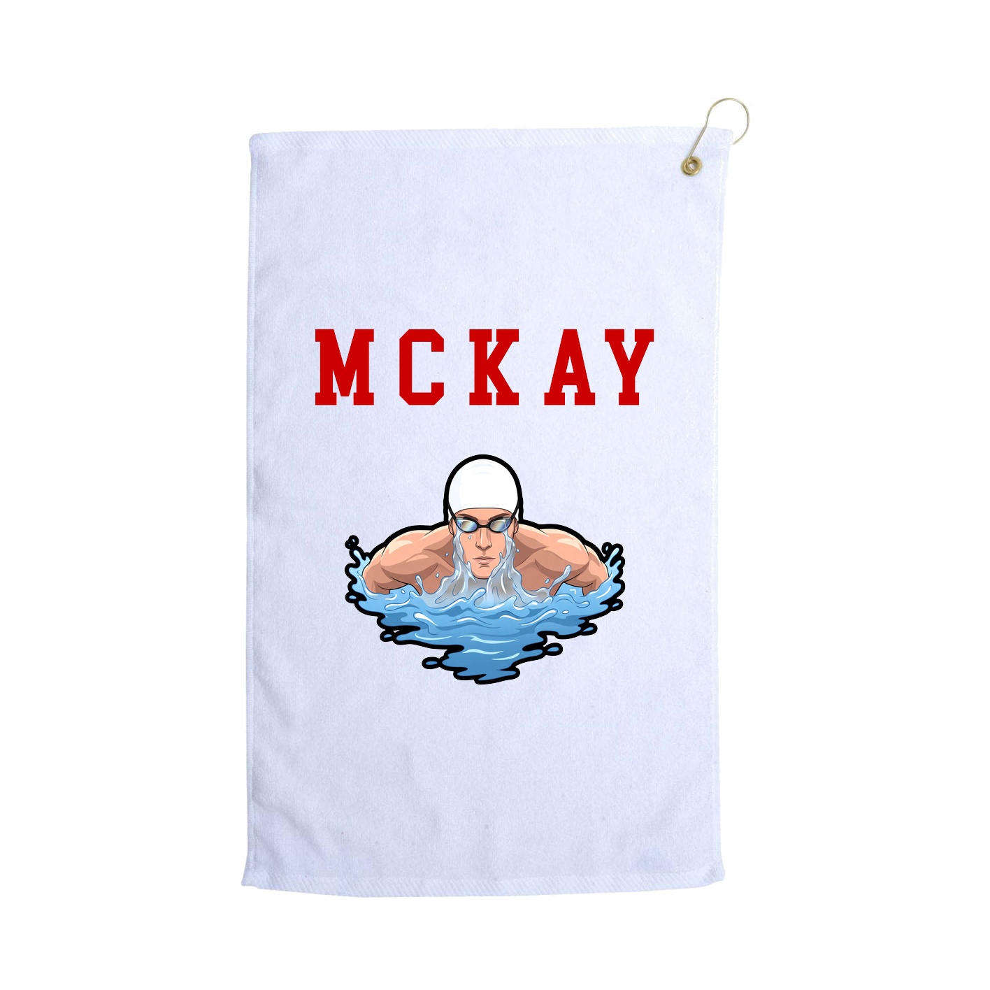 Golf Towel — Shirsey in White