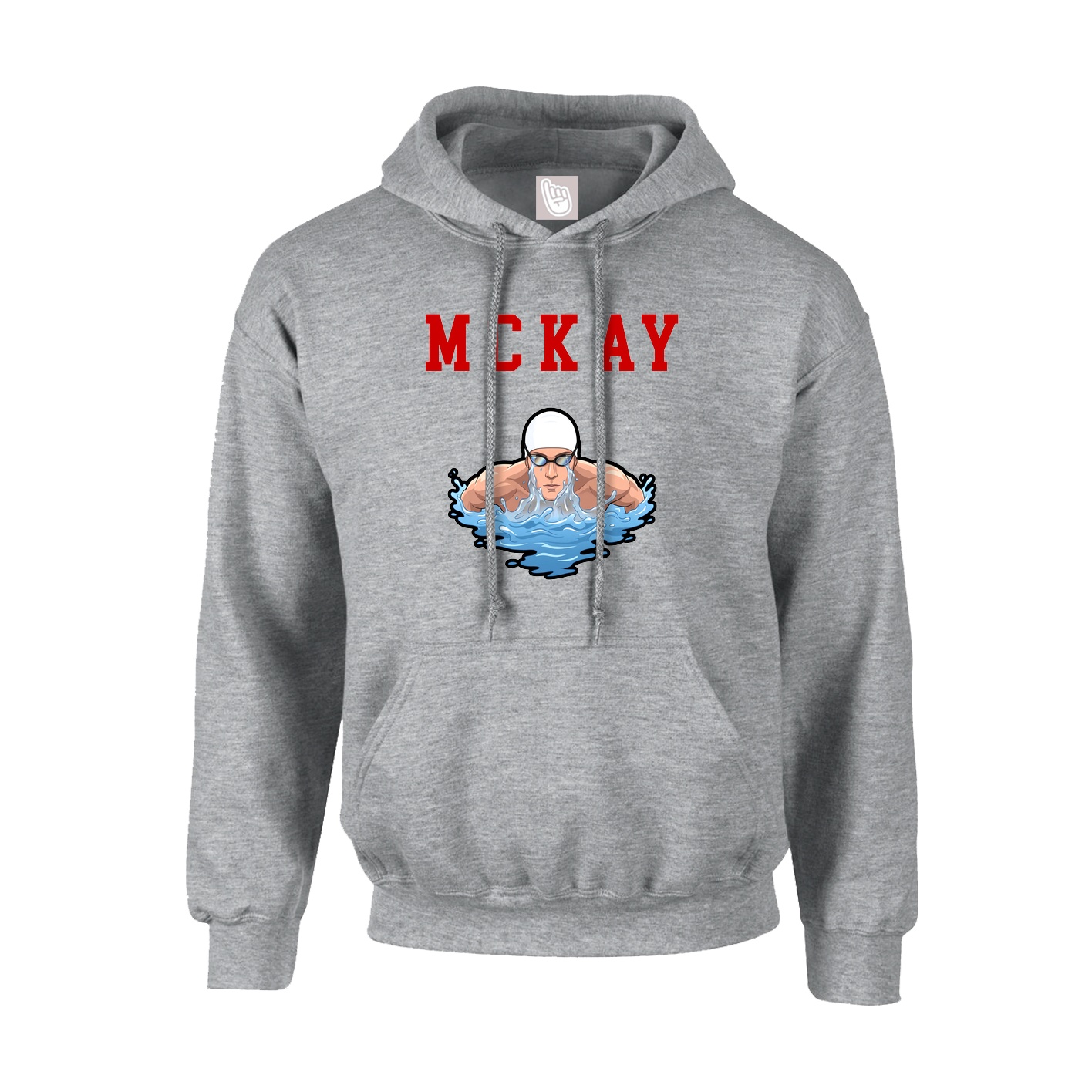 Hoodie — Shirsey in Grey