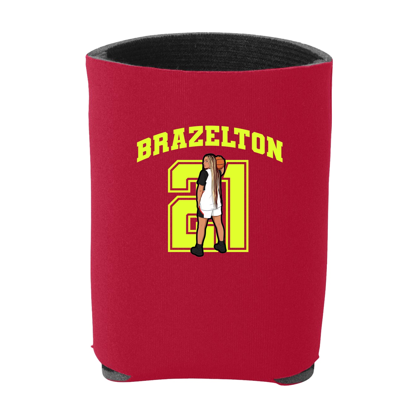 Can Holder — Number in Red