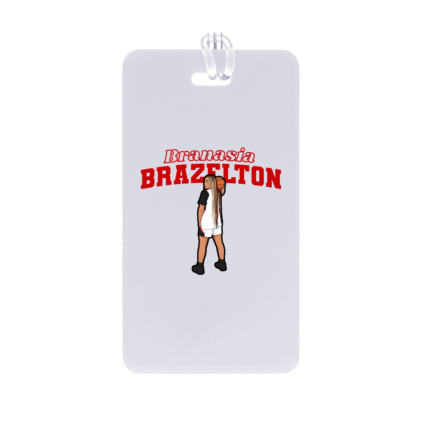 Bag Tag — Name Arch in Classic