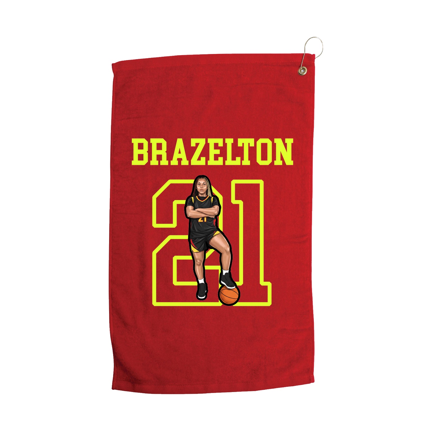 Golf Towel — Shirsey in Red
