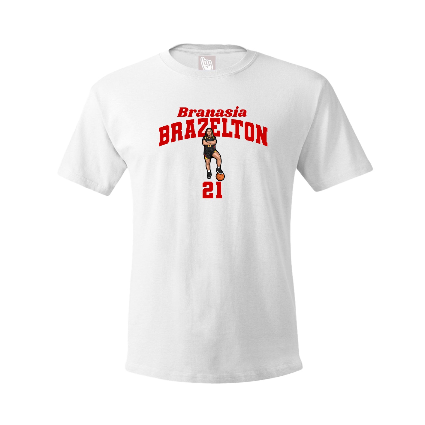Tee — Signature Arch in White