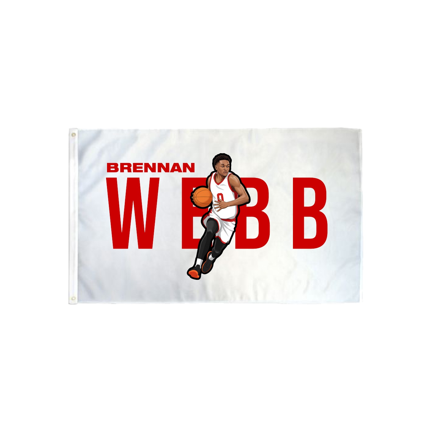 3x5 Flag — Player Name in Classic