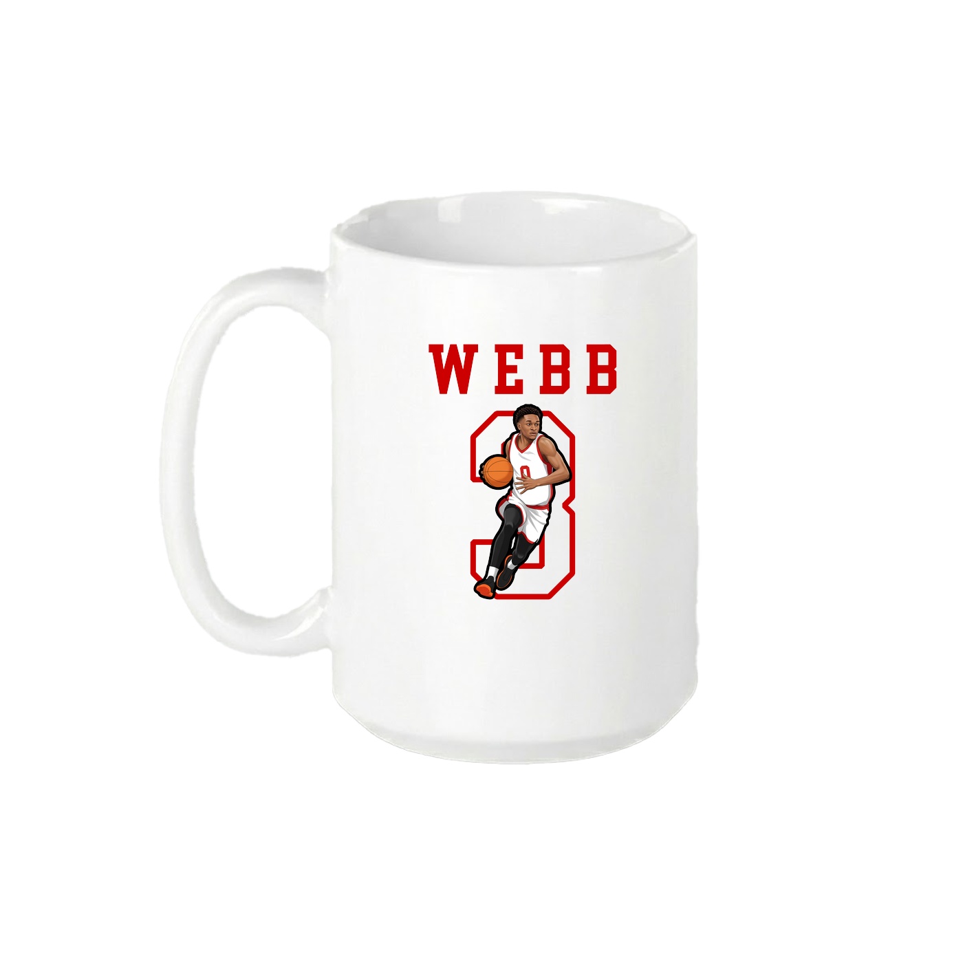 15oz Coffee Mug — Shirsey in White