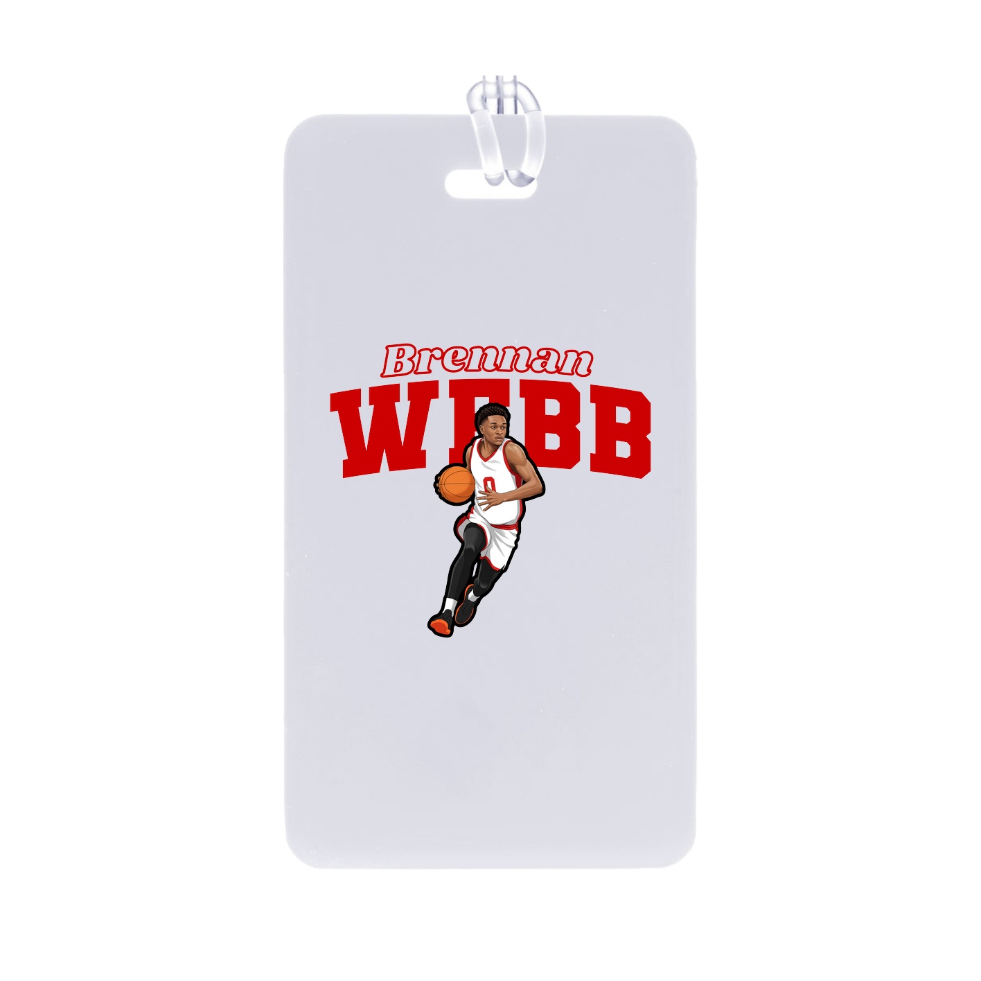 Bag Tag — Name Arch in Classic