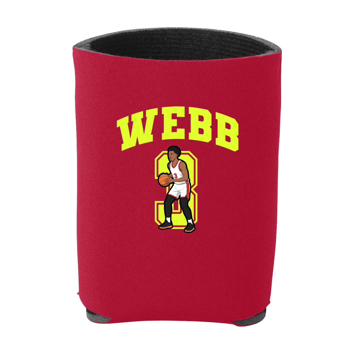 Can Holder — Number in Red