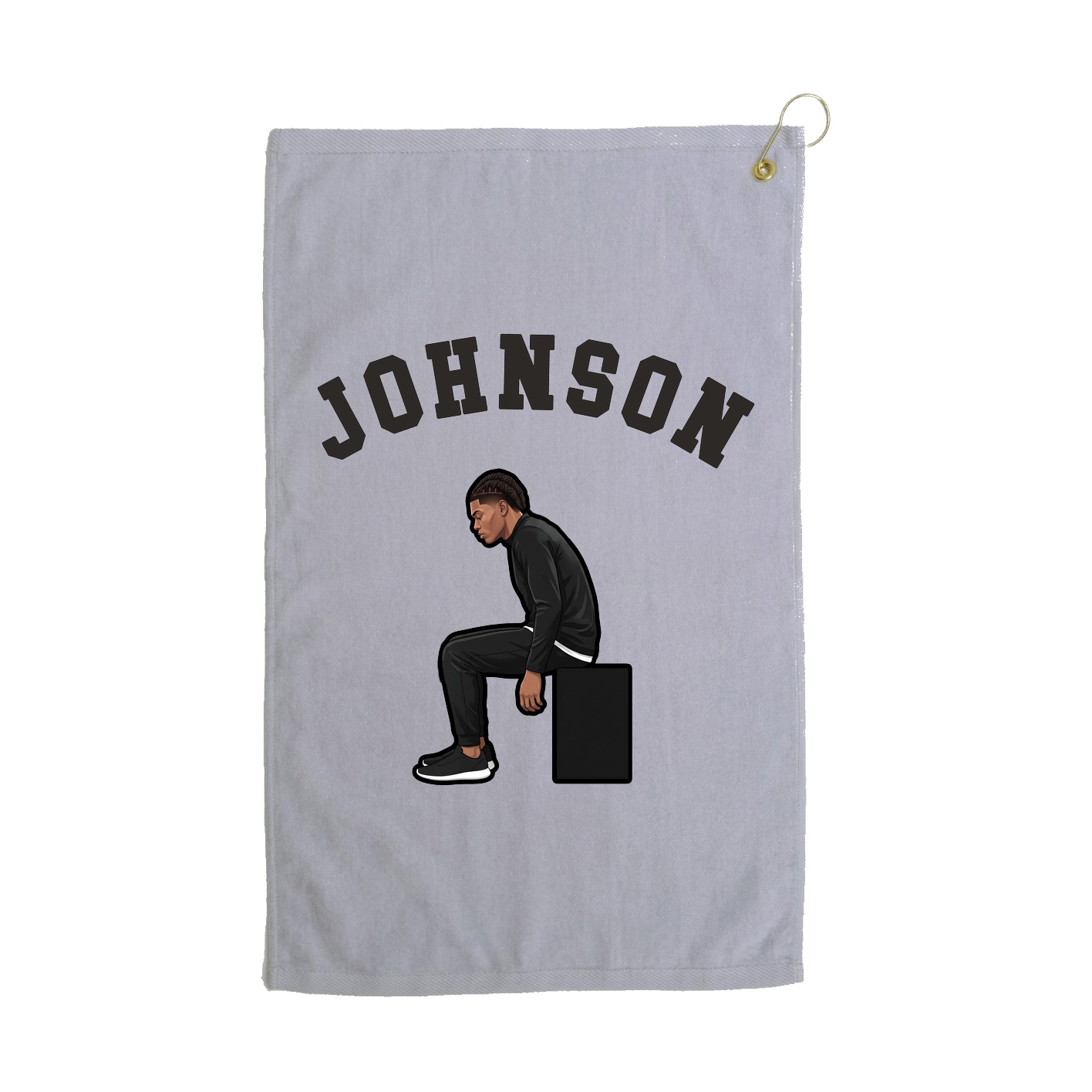 Golf Towel — Shirsey Arch in Grey